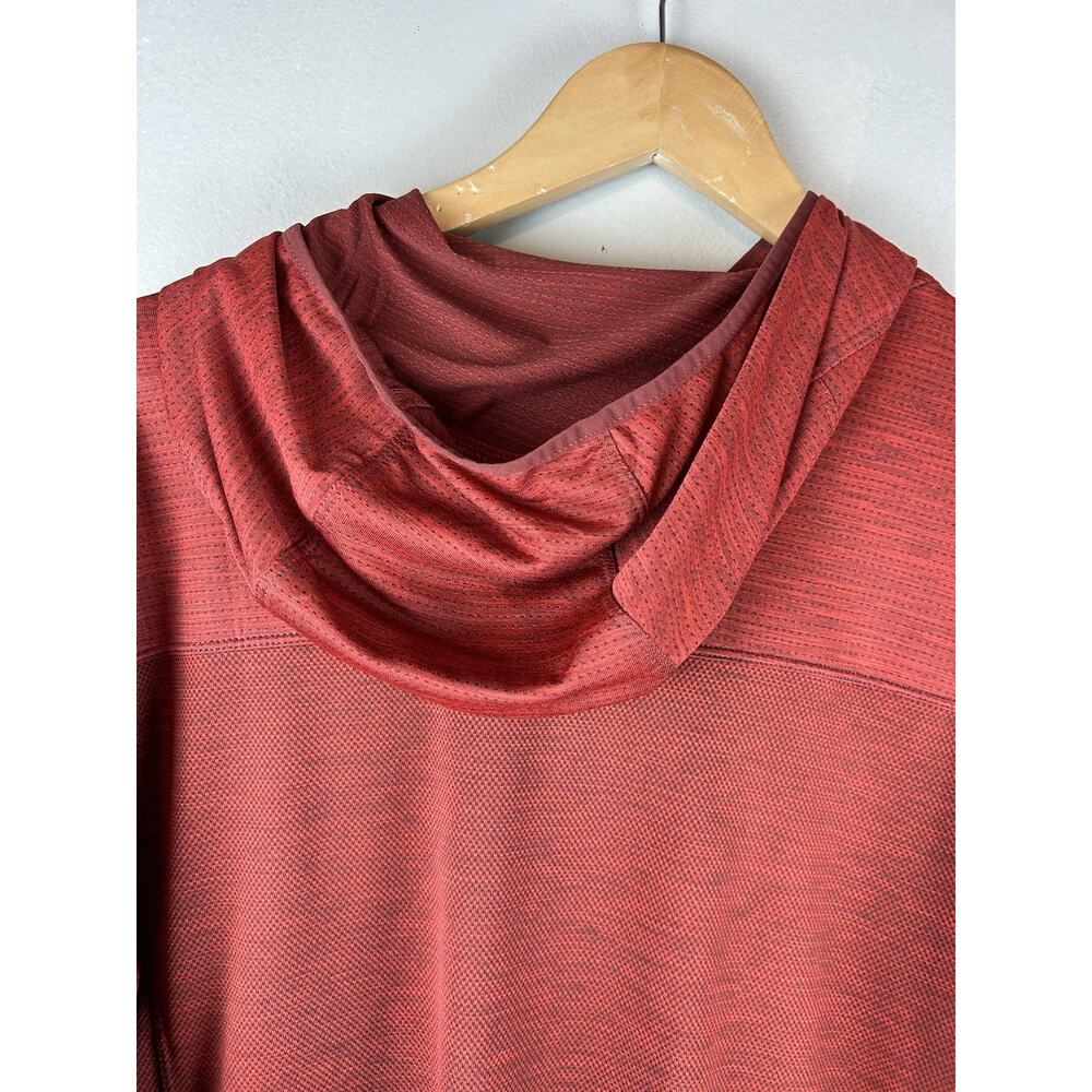Kuhl Hoodie Mens XL Red Engineered Hoody Lightweight Performance Pullover - Picture 6 of 10